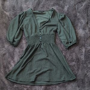 Elegant Green Kids Dress